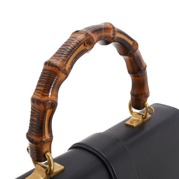 Dionysus Bamboo Top Handle Bag - Picture 8 of 11
